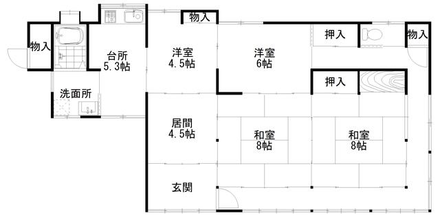 detached 茨城県那珂市戸崎