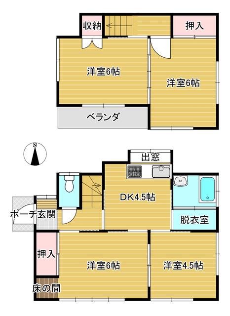 detached 茨城県つくばみらい市伊奈東 地図を見る