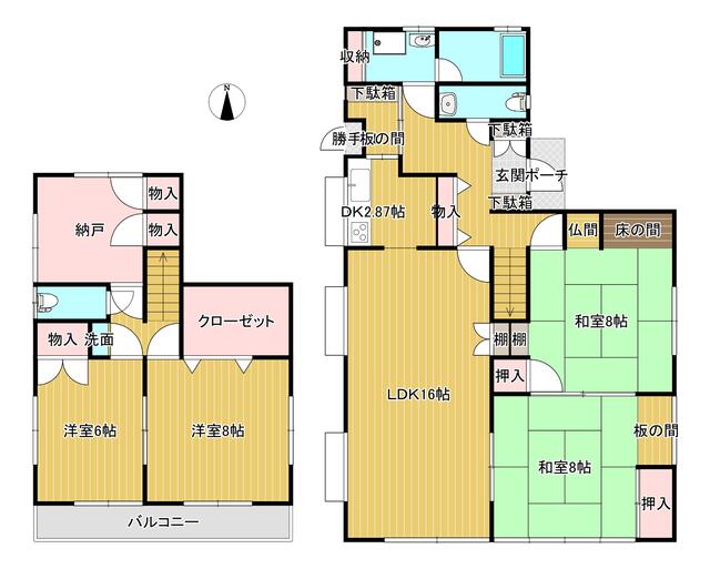 茨城県取手市の一戸建て | 1200万円 | 4SLDK | 271.84m² | Akiyama house finder
