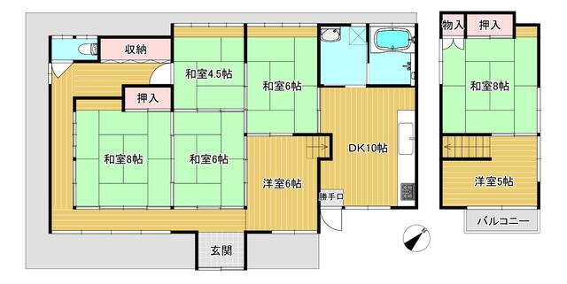 detached 茨城県常陸太田市下宮河内町