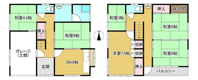 detached 茨城県東茨城郡大洗町磯浜町