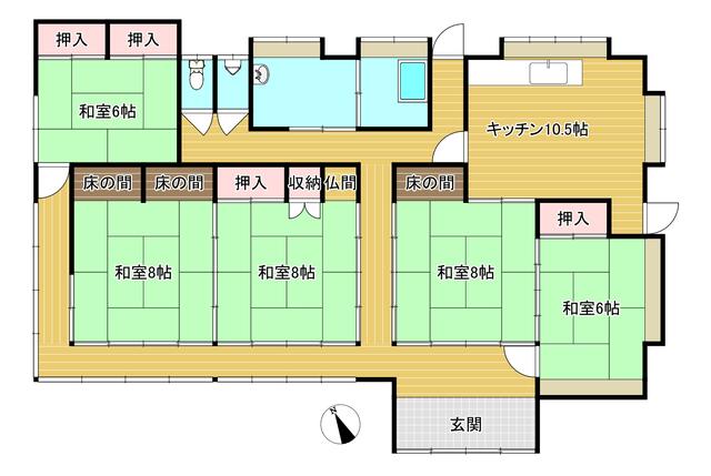 detached 茨城県常陸大宮市野上