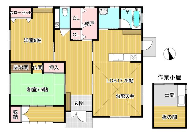 house for sale in Hitachiomiya, Ibaraki | ¥14,800,000 | 2LDK | Akiyam…