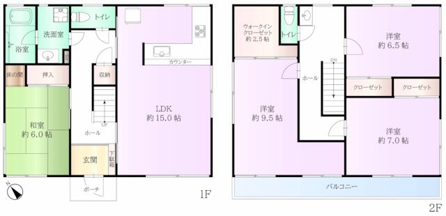 detached 茨城県龍ケ崎市長山２丁目