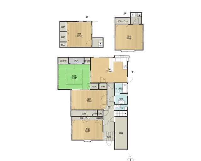 detached 茨城県東茨城郡茨城町大字前田