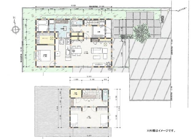detached 茨城県小美玉市羽刈 地図を見る