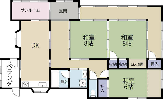 detached 茨城県坂東市大口
