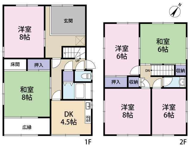detached 茨城県坂東市借宿