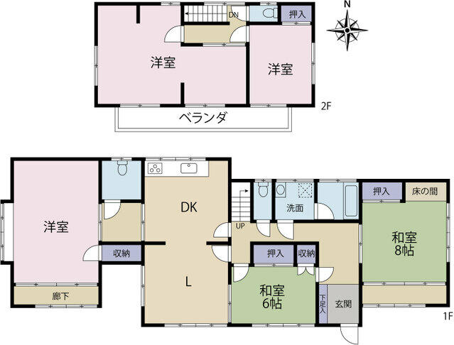 detached 茨城県石岡市柿岡