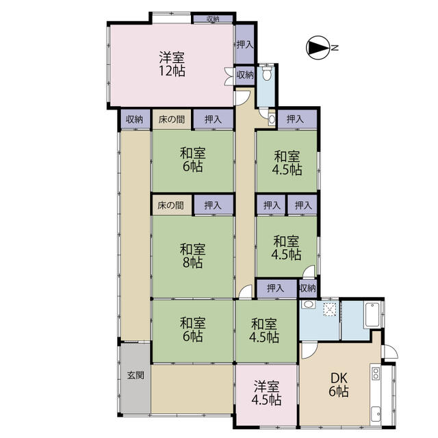 detached 茨城県猿島郡境町大字猿山