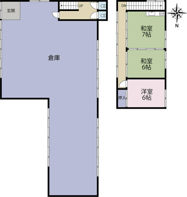 detached 茨城県坂東市山