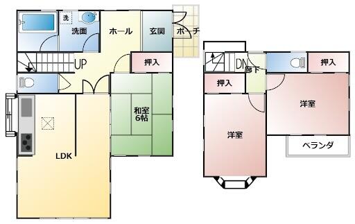 茨城県つくばみらい市の一戸建て | 1380万円 | 3LDK | 183.44m² | Akiyama house finder