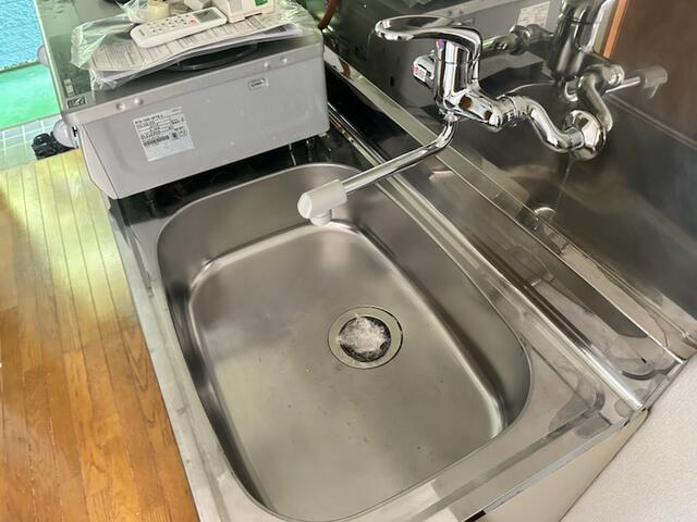 キッチン／水栓新品交換済み