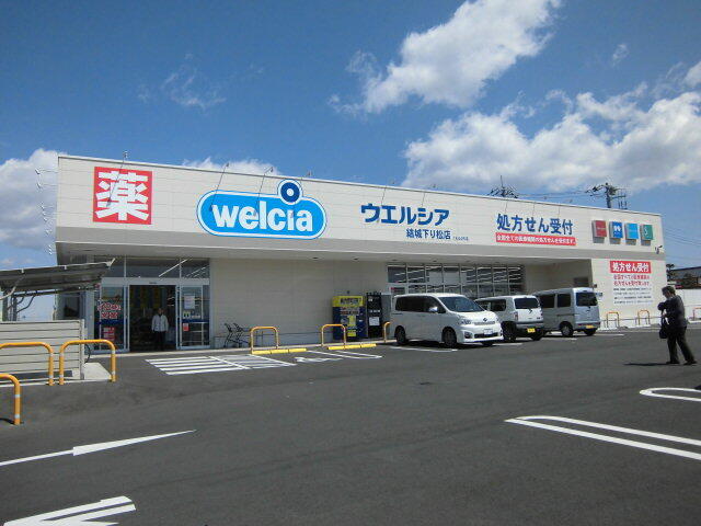 ウエルシア結城下り松店 (193m)