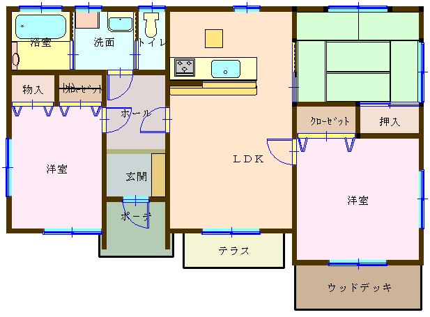 detached 茨城県鹿嶋市大字林 地図を見る