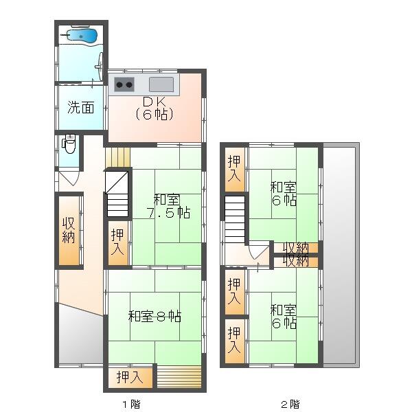 detached 茨城県小美玉市羽鳥