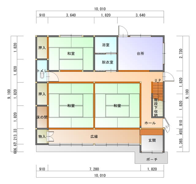 detached 茨城県下妻市半谷