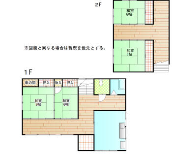 detached 茨城県行方市麻生