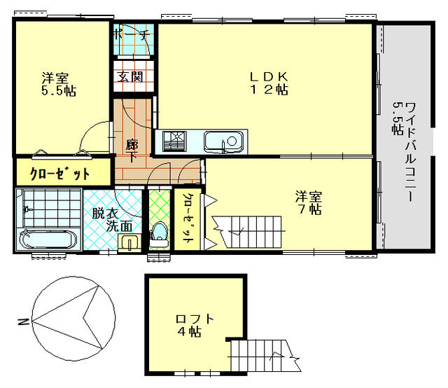 detached 茨城県鉾田市二重作