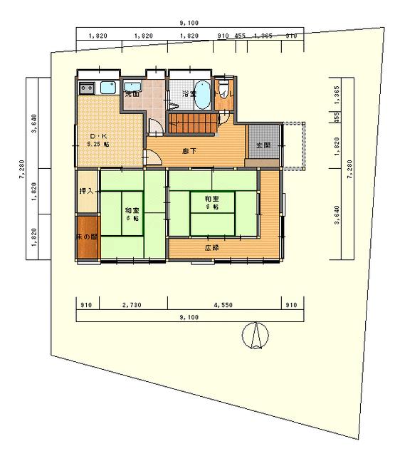 detached 茨城県坂東市沓掛