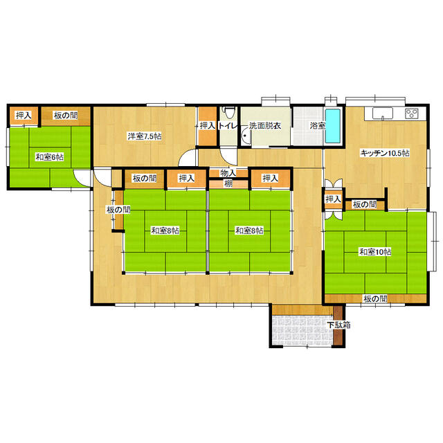 detached 茨城県鹿嶋市大字荒野