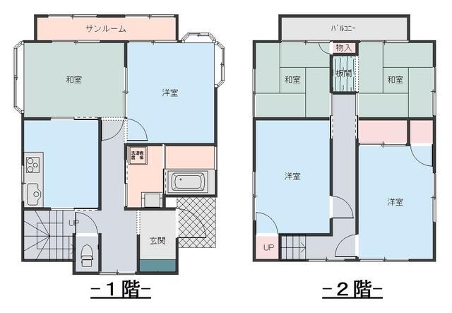 detached 茨城県牛久市小坂町