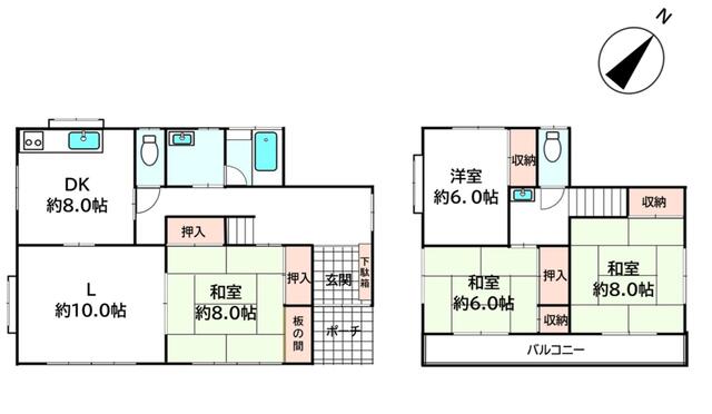 detached 茨城県つくばみらい市谷井田字北耕地 地図を見る
