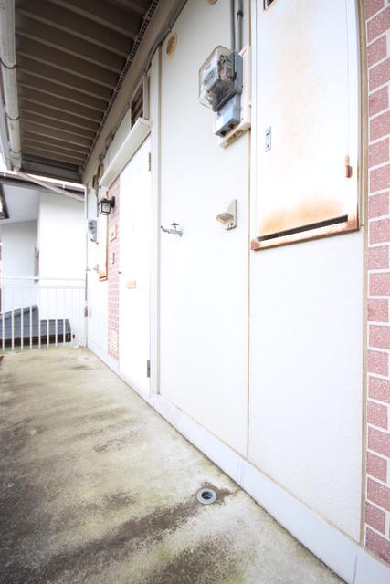 室外洗濯機置き場です！／撮影日2015-12-06