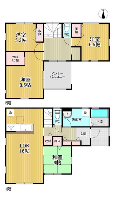 detached 茨城県高萩市大字島名 地図を見る
