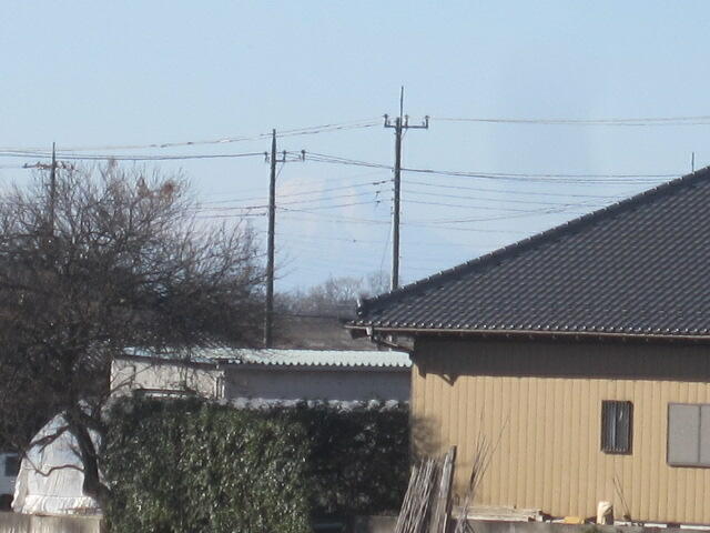 住戸からの眺望／空気の澄んだ日は富士山が望めます！