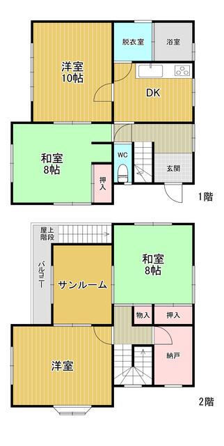 detached 茨城県古河市三和