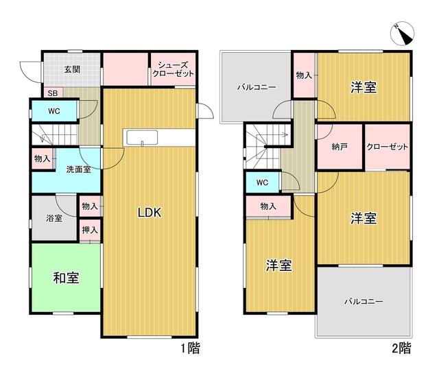 detached 茨城県坂東市岩井 地図を見る
