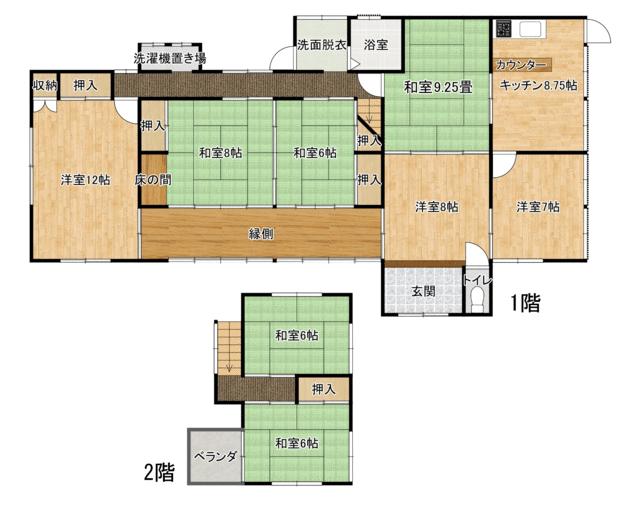 detached 茨城県かすみがうら市戸崎 地図を見る