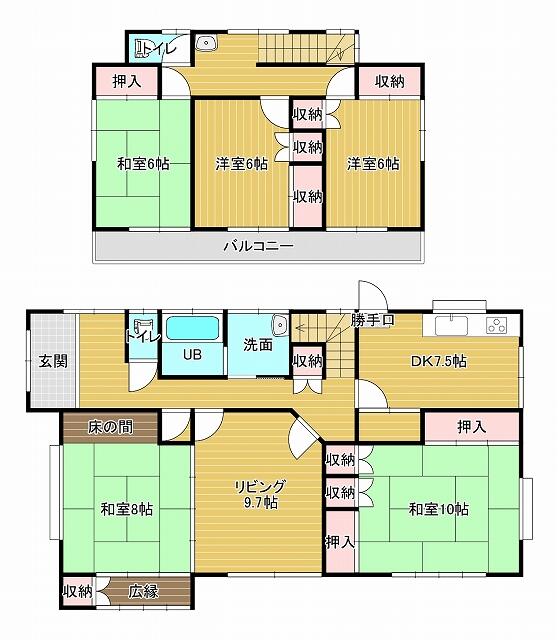 detached 茨城県那珂市飯田