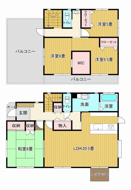 detached 茨城県那珂郡東海村大字船場