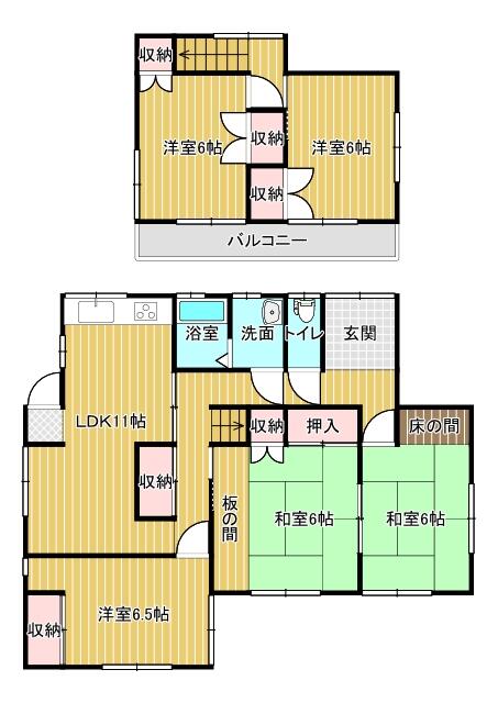 detached 茨城県高萩市大字安良川