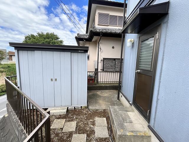 現地（外観）／物置付