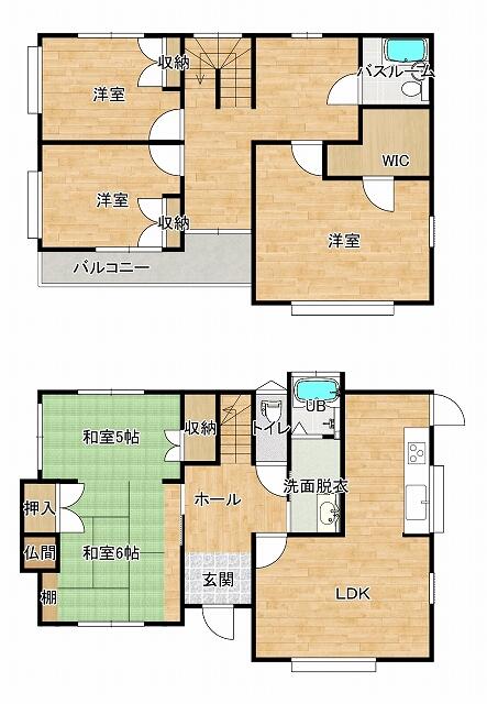 detached 茨城県つくばみらい市谷井田