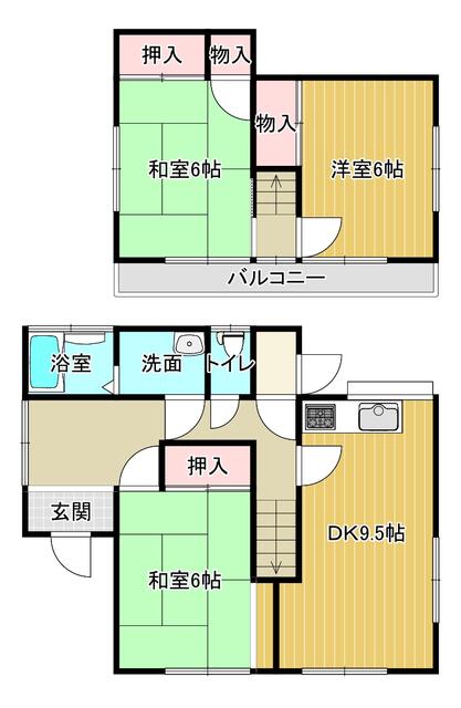 detached 茨城県下妻市下妻丙