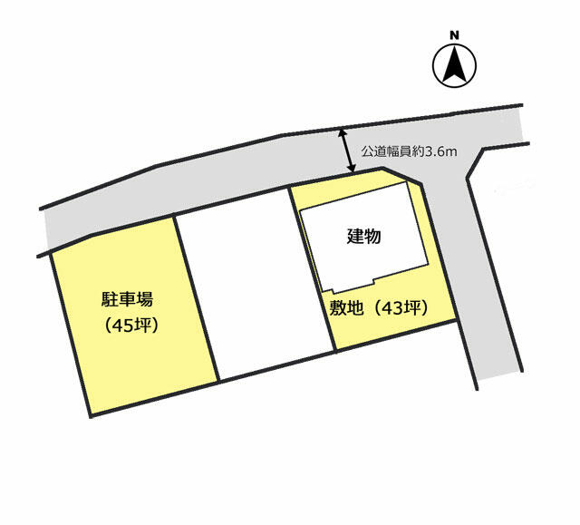 附属近隣土地配置図