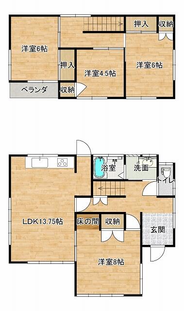 detached 茨城県稲敷郡美浦村大字木原 地図を見る