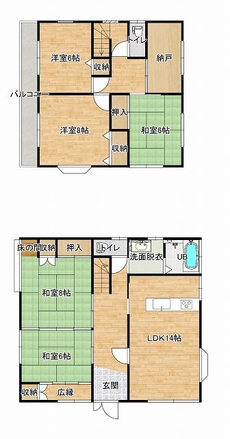 detached 茨城県牛久市岡見町