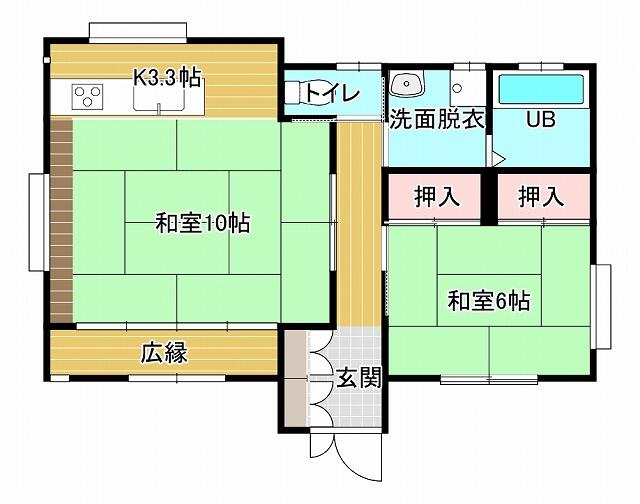 detached 栃木県芳賀郡益子町大字前沢 地図を見る