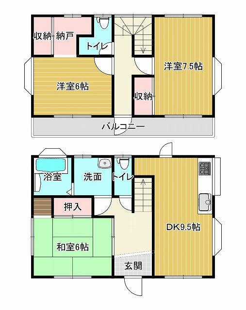detached 茨城県下妻市筑波島