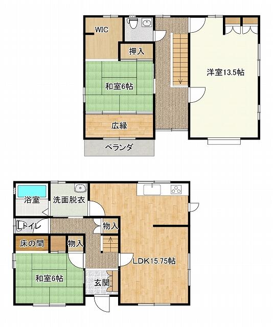 detached 栃木県下都賀郡野木町大字丸林