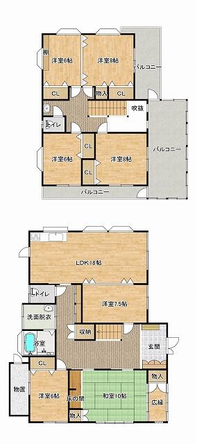 detached 茨城県下妻市下妻丙