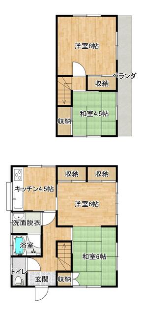 detached 茨城県かすみがうら市稲吉南３丁目