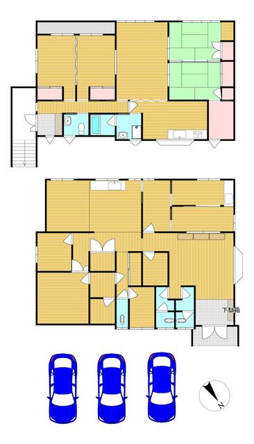 茨城県土浦市の一戸建て | 880万円 | 4LDK | 330.58m² | Akiyama house finder