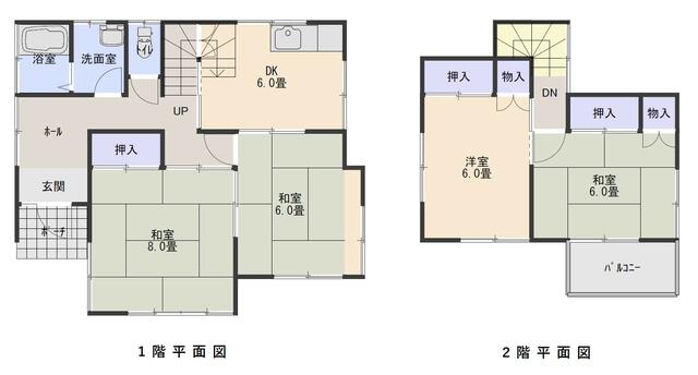 detached 茨城県古河市上和田 地図を見る