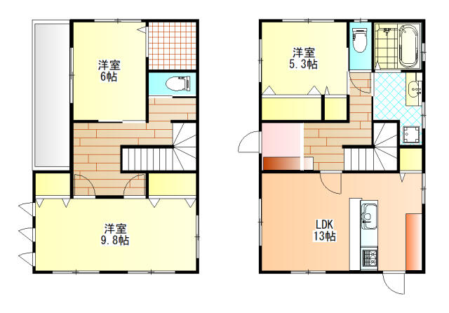 detached 茨城県稲敷郡阿見町中央５丁目